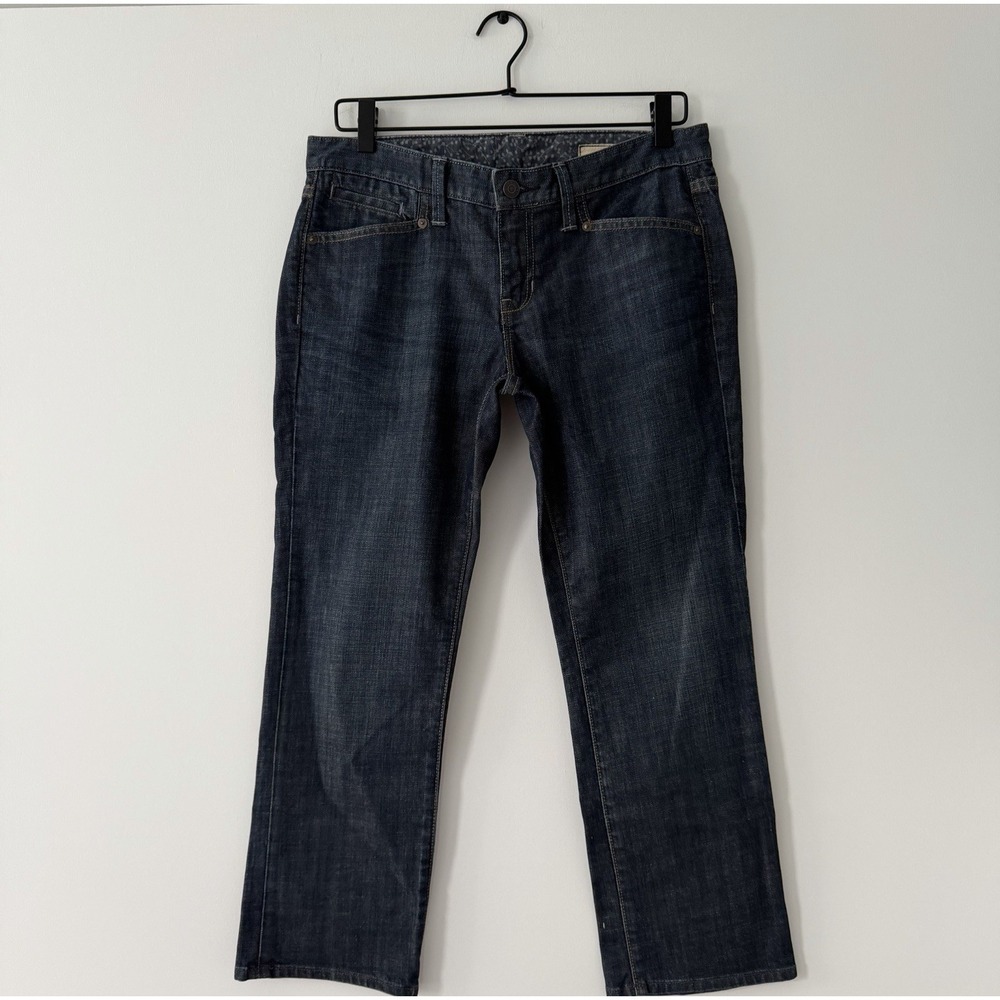 Gap 1969 Jeans Womens 6 28x26 Vintage Y2K Low Rise Straight Dark Wash Stretch
